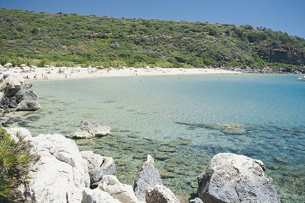 Cala Cartoe drone